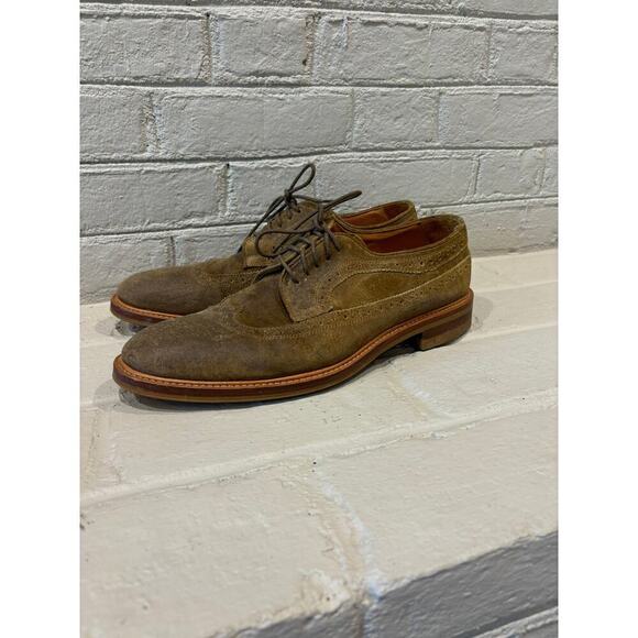 Banana Republic Suede Wing Tip Oxford Shoes main image 5